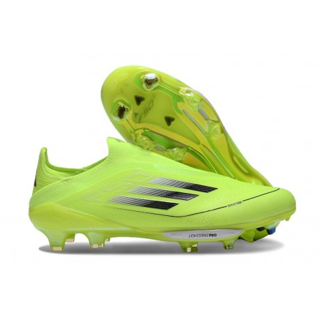 adidas F50 + FG LL Soccer Cleat Solar Yellow Black
