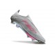 adidas F50 + FG LL Soccer Cleat Grey Pink Yellow