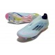 adidas F50 + FG LL Soccer Cleat Almost Blue Semi Lucid Blue Semi Solar Yellow