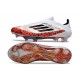 adidas F50 + FG LL Soccer Cleat White Red Black
