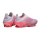 adidas F50 + FG LL Soccer Cleat Pink White