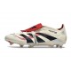adidas 2025 Predator Elite FT FG Off White Core Black Pure Ruby