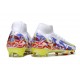 Nike Mercurial Superfly 10 Elite FG White Yellow Pueple Red