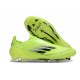 adidas F50 Elite Laceless FG Boot Solar Yellow Black