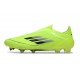 adidas F50 Elite Laceless FG Boot Solar Yellow Black