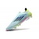 adidas F50 Elite Laceless FG Almost Blue Semi Lucid Blue Semi Solar Yellow