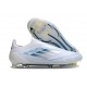 adidas F50 Elite Laceless FG Boot White Blue