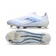 adidas F50 Elite Laceless FG Boot White Blue
