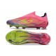adidas F50 Elite Laceless FG Boot Pink Yellow Purple