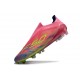 adidas F50 Elite Laceless FG Boot Pink Yellow Purple