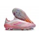 adidas F50 Elite Laceless FG Boot Pink White