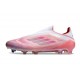 adidas F50 Elite Laceless FG Boot Pink White