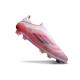 adidas F50 Elite Laceless FG Boot Pink White