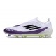 adidas F50 Elite Laceless FG Boot X MESSI Ftwr White Core Black Unity Purple