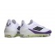 adidas F50 Elite Laceless FG Boot X MESSI Ftwr White Core Black Unity Purple