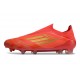 adidas F50 Elite Laceless FG Boot Solar Red Gold Met Bright Red