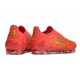 adidas F50 Elite Laceless FG Boot Solar Red Gold Met Bright Red