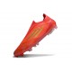 adidas F50 Elite Laceless FG Boot Solar Red Gold Met Bright Red