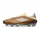 adidas F50 Elite Laceless FG Boot X Bad Bunny Cardboard Cream White Bright Cyan