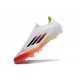 adidas F50 Elite Laceless FG Boot White Black Solar Yellow