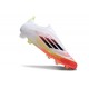 adidas F50 Elite Laceless FG Boot White Black Solar Yellow