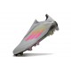 adidas F50 Elite Laceless FG Boot Gray Pink