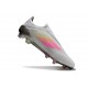 adidas F50 Elite Laceless FG Boot Gray Pink