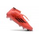 adidas F50 Elite Mid Cut FG Turbo Aurora Black Platin Met