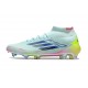 adidas F50 Elite Mid Cut FG Almost Blue Semi Lucid Blue Semi Solar Yellow