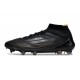 adidas F50 Elite Mid Cut FG Core Black Iron Met Gold Met