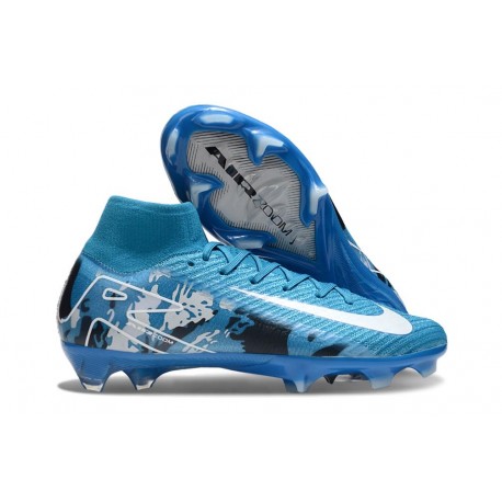 Nike Zoom Mercurial Superfly X Elite FG Blue White