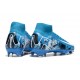 Nike Zoom Mercurial Superfly X Elite FG Blue White