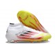 adidas F50 Elite Mid Cut FG White Lucid Red Solar Yellow