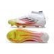 adidas F50 Elite Mid Cut FG White Lucid Red Solar Yellow