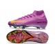 Nike Zoom Mercurial Superfly X Elite FG Purple Yellow