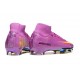 Nike Zoom Mercurial Superfly X Elite FG Purple Yellow
