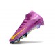 Nike Zoom Mercurial Superfly X Elite FG Purple Yellow