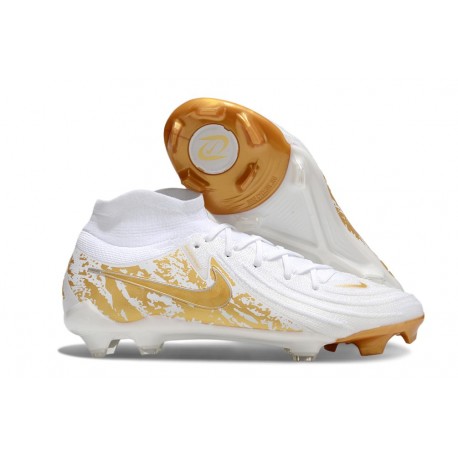 Nike Phantom Luna II Elite FG White Golden