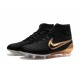 Nike 2016 New Magista Obra FG Soccer Boot Black Gold