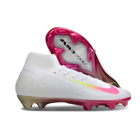 Nike Zoom Mercurial Superfly X Elite FG White Pink Volt