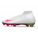 Nike Zoom Mercurial Superfly X Elite FG White Pink Volt