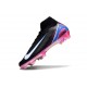 Nike Zoom Mercurial Superfly X Elite FG Black White Pink Blue