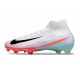 Nike Zoom Mercurial Superfly X Elite FG White Black Crimson