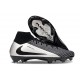 Nike Zoom Mercurial Superfly X Elite FG Black Silver