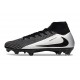 Nike Zoom Mercurial Superfly X Elite FG Black Silver
