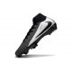 Nike Zoom Mercurial Superfly X Elite FG Black Silver