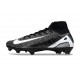 Nike Zoom Mercurial Superfly X Elite FG Black White