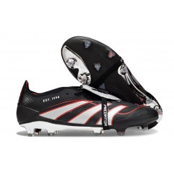 adidas 2025 Predator Elite FT FG Black White Red