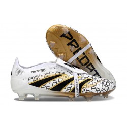 adidas Predator Elite Foldover Tongue FG White Core Black Met Gold