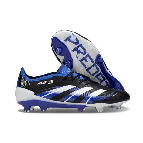 adidas Predator Elite L FG Black White Blue